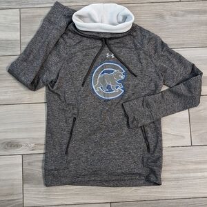 MLB Chicago Cubs Cowl Neck Under Armour Pullover Sweatshirt